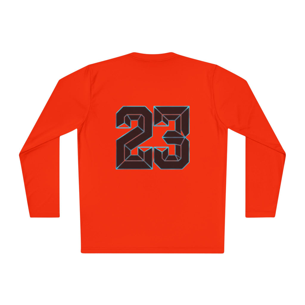 23 Geometric Number Long Sleeve Tee