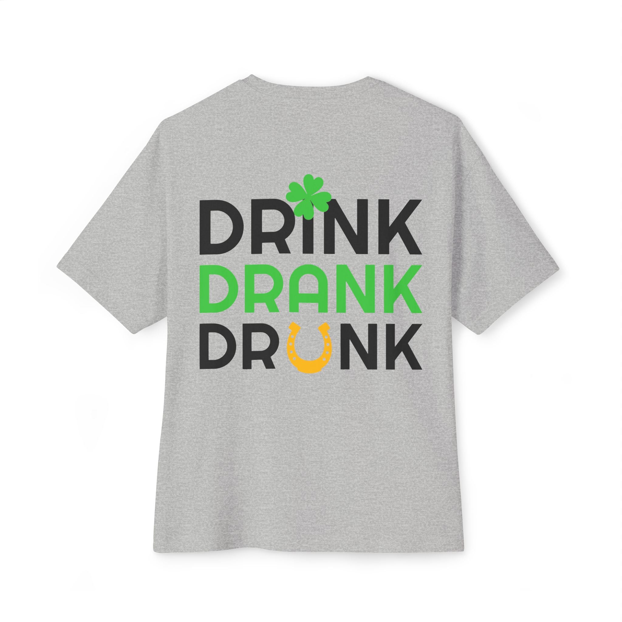 St. Patrick's 'Drink Drank Drunk' Boxy Tee