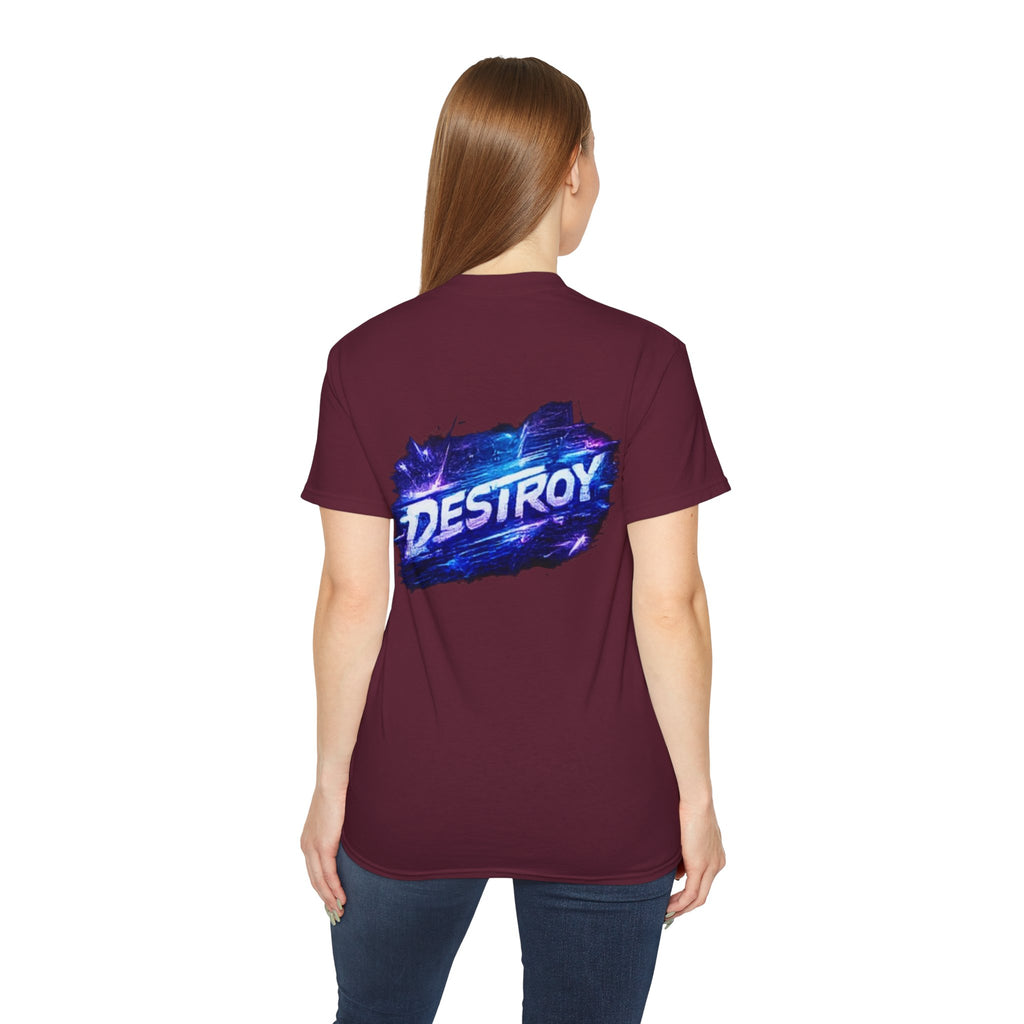 T-Shirt — 'Destroy' Retro Galaxy Graphic Tee