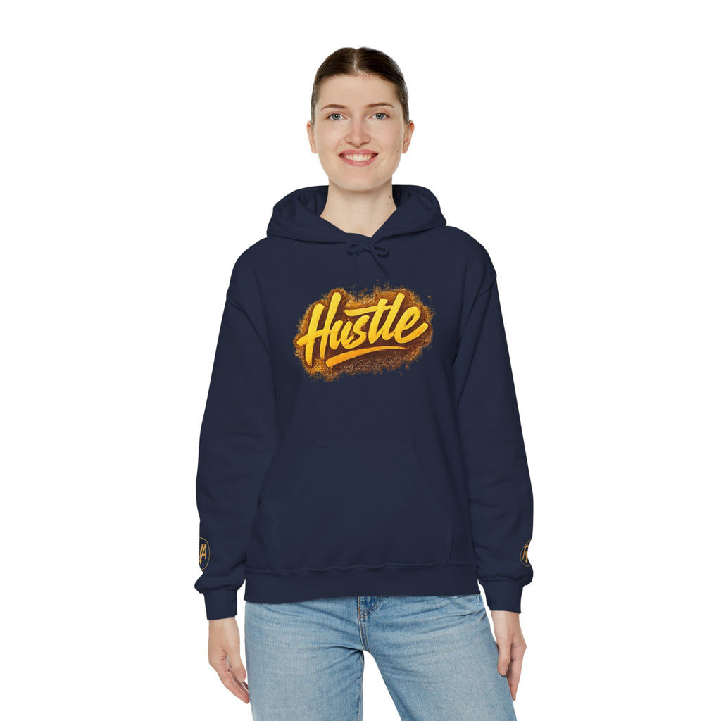 Hustle Graphic Hoodie — Motivational Streetwear Pullover