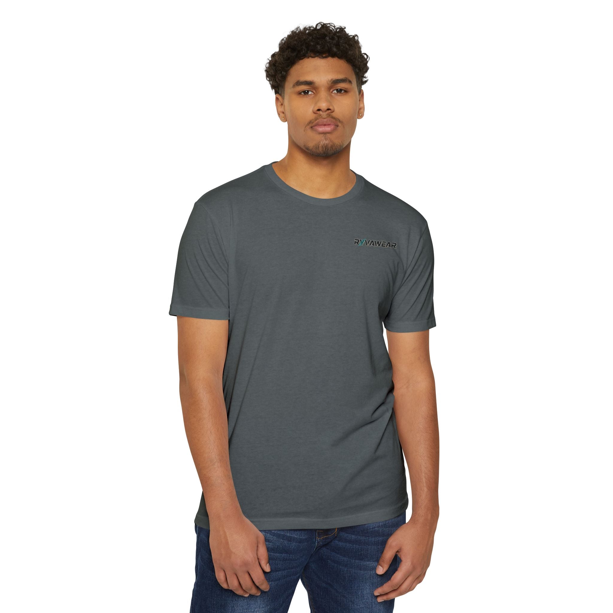 Minimal 'RYVAWEAR' Logo T-Shirt — Casual Unisex Tee
