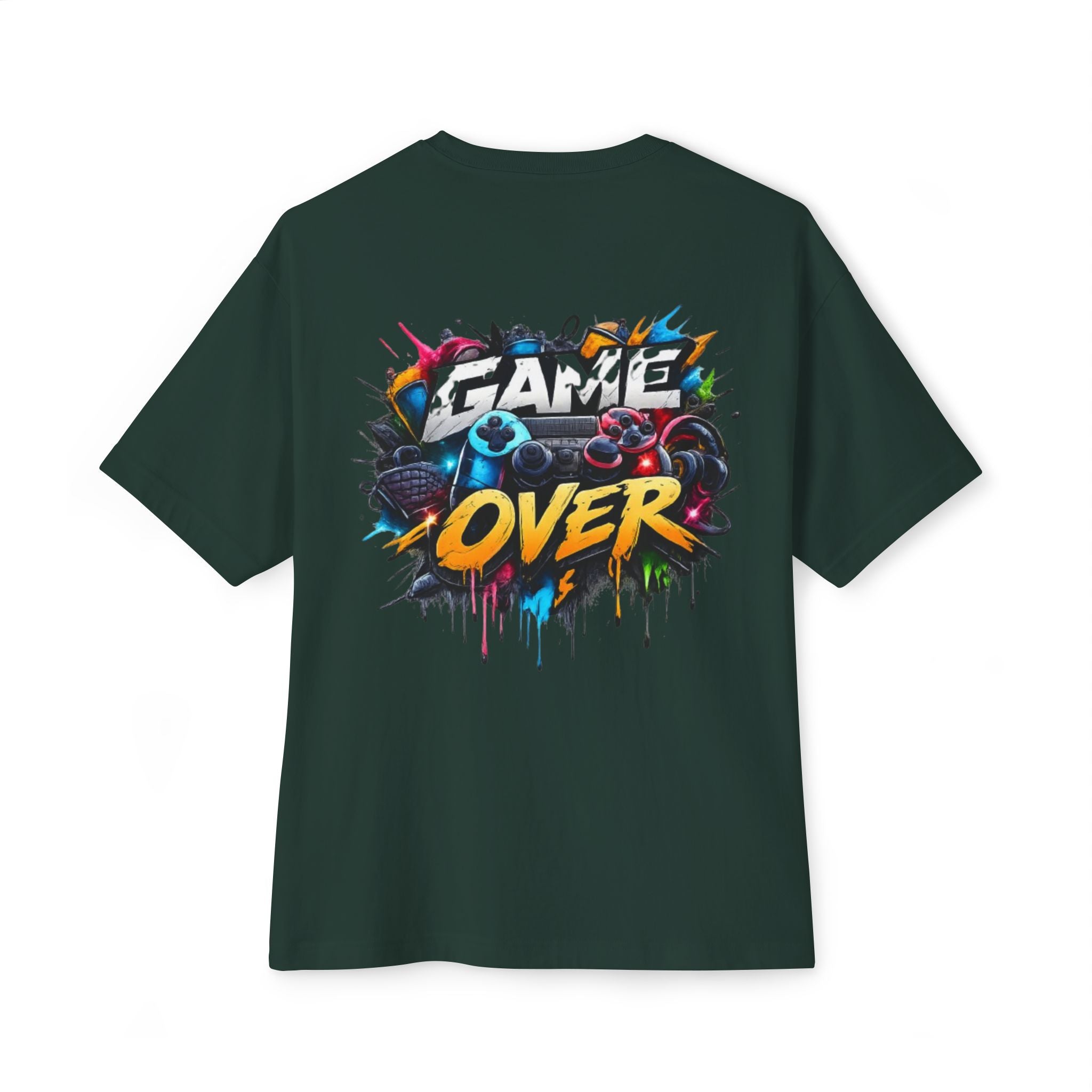 Game Over Graphic Tee — Gamer Retro Streetwear T‑Shirt