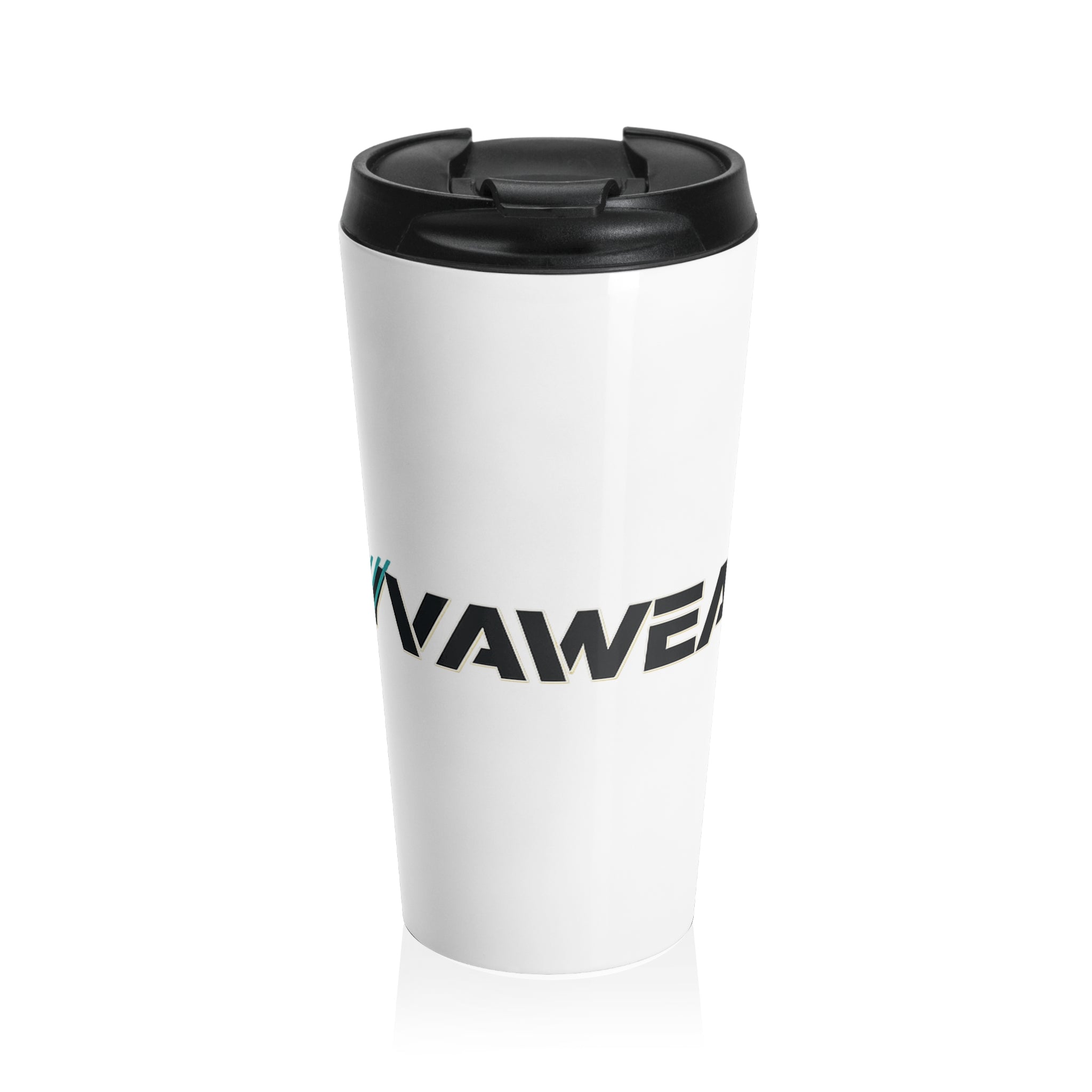 Awakened Script Stainless Steel Travel Mug