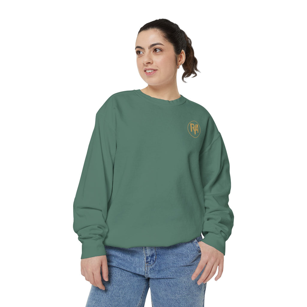 RVA Circle Logo Sweatshirt — Minimal Richmond Crewneck