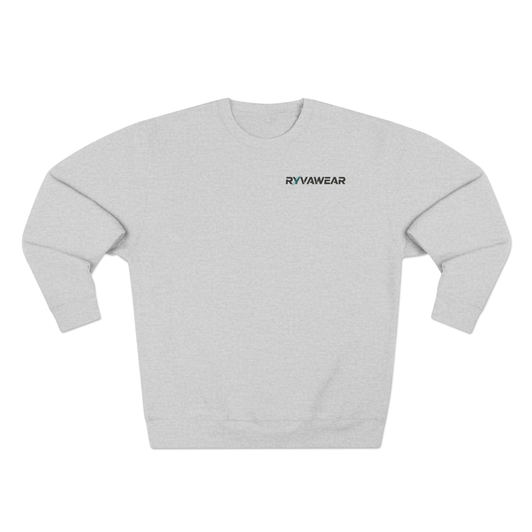 Minimalist 'RYVAWEAR' Crewneck Sweatshirt