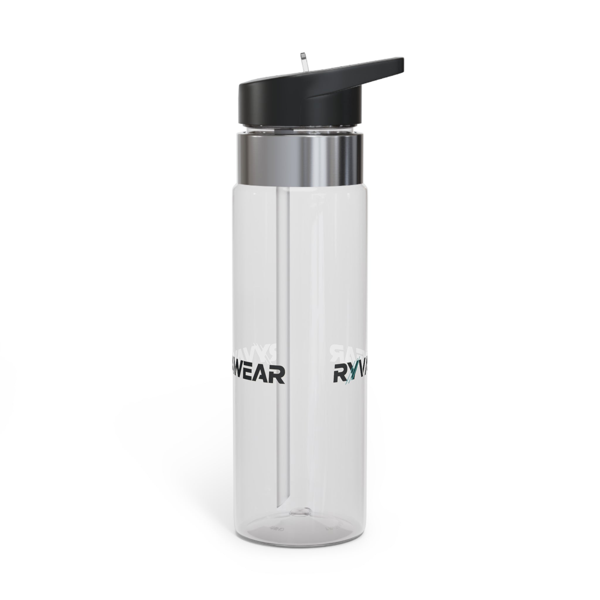 20oz Tritan Sport Bottle — Clear BPA-Free Water Bottle with Flip Straw Lid