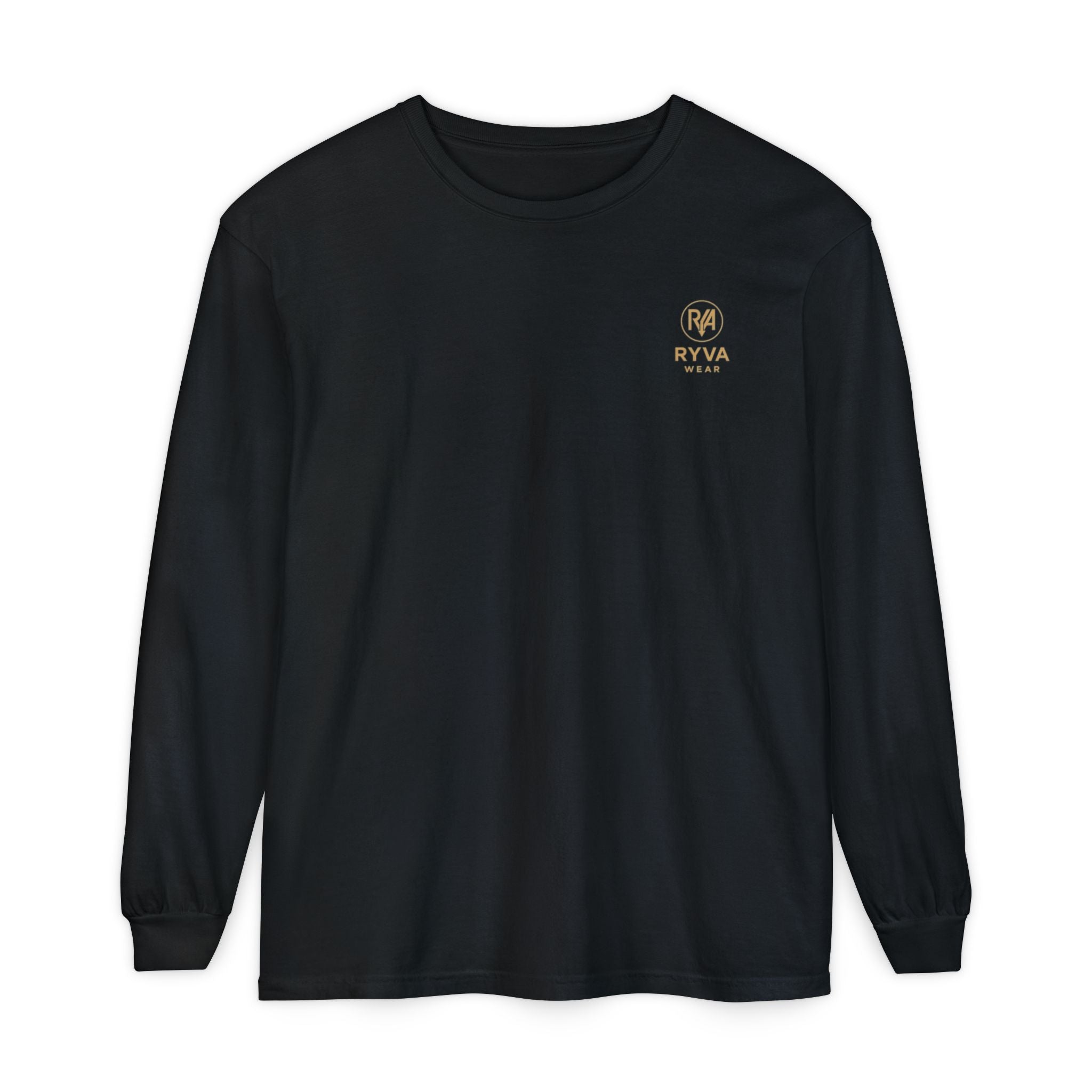Architect '67' Long Sleeve T‑Shirt — Geometric Gold Back Print