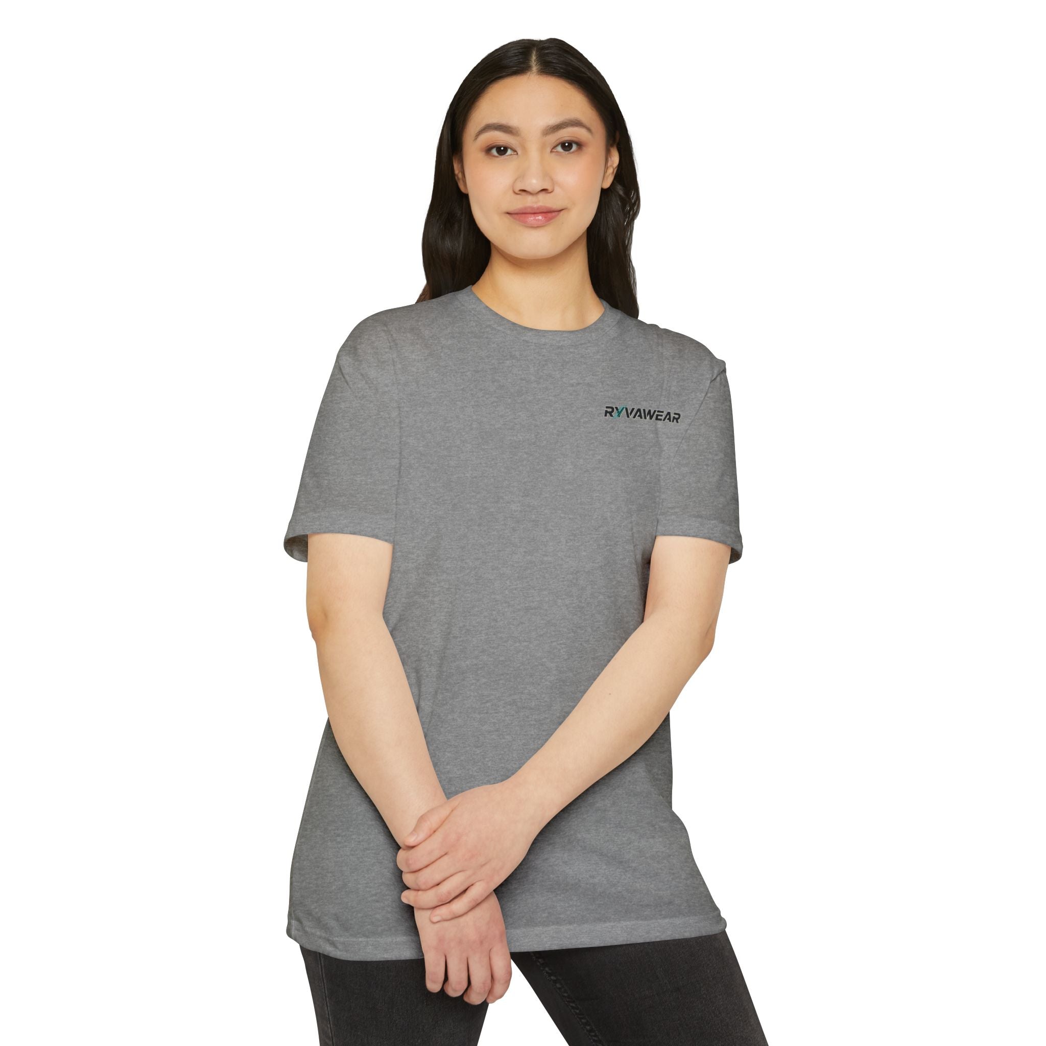 Minimal 'RYVAWEAR' Logo T-Shirt — Casual Unisex Tee