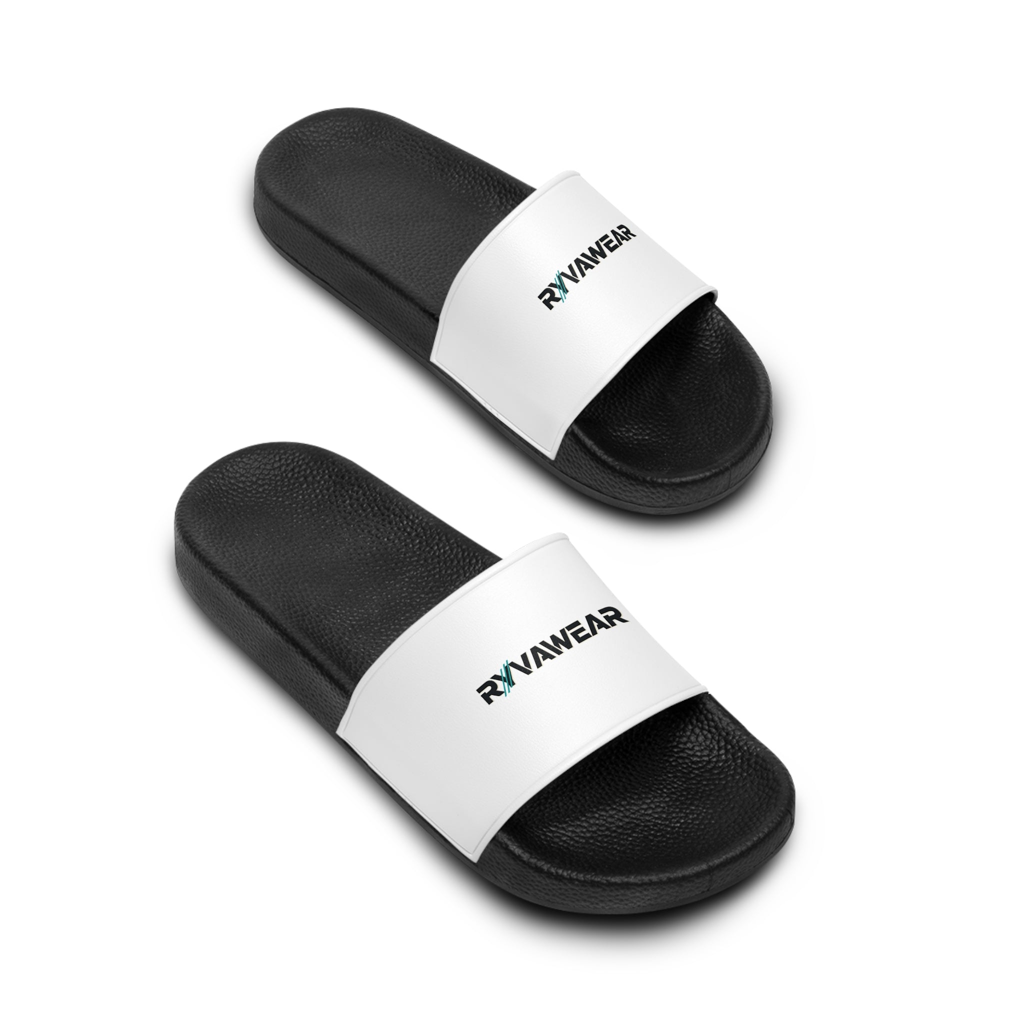 RVAWEAR Logo Women's Slide Sandals — Comfortable Pool & Casual Beach Slides