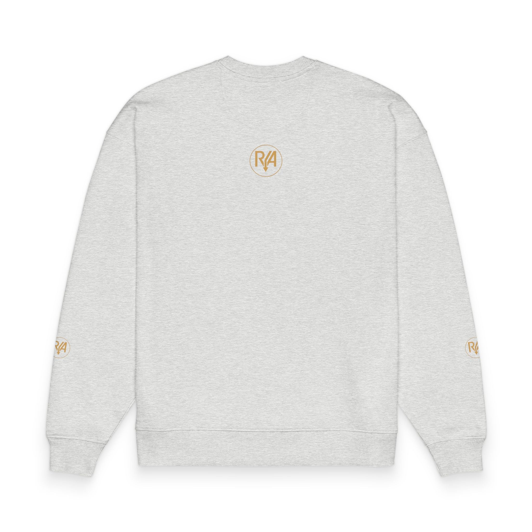 Colorful Feather Sweatshirt - Rainbow Watercolor Feather Crewneck