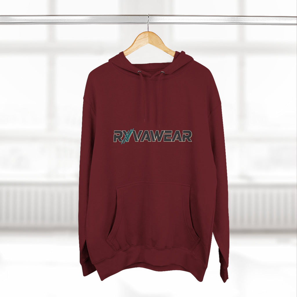 RYVAWEAR Logo Hoodie — Minimal Branded Fleece Pullover