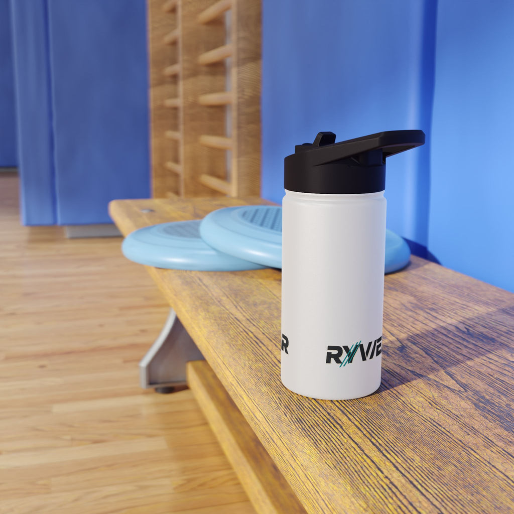 RYNWEAR Stainless Steel Water Bottle — Insulated Sports Bottle with Standard Lid