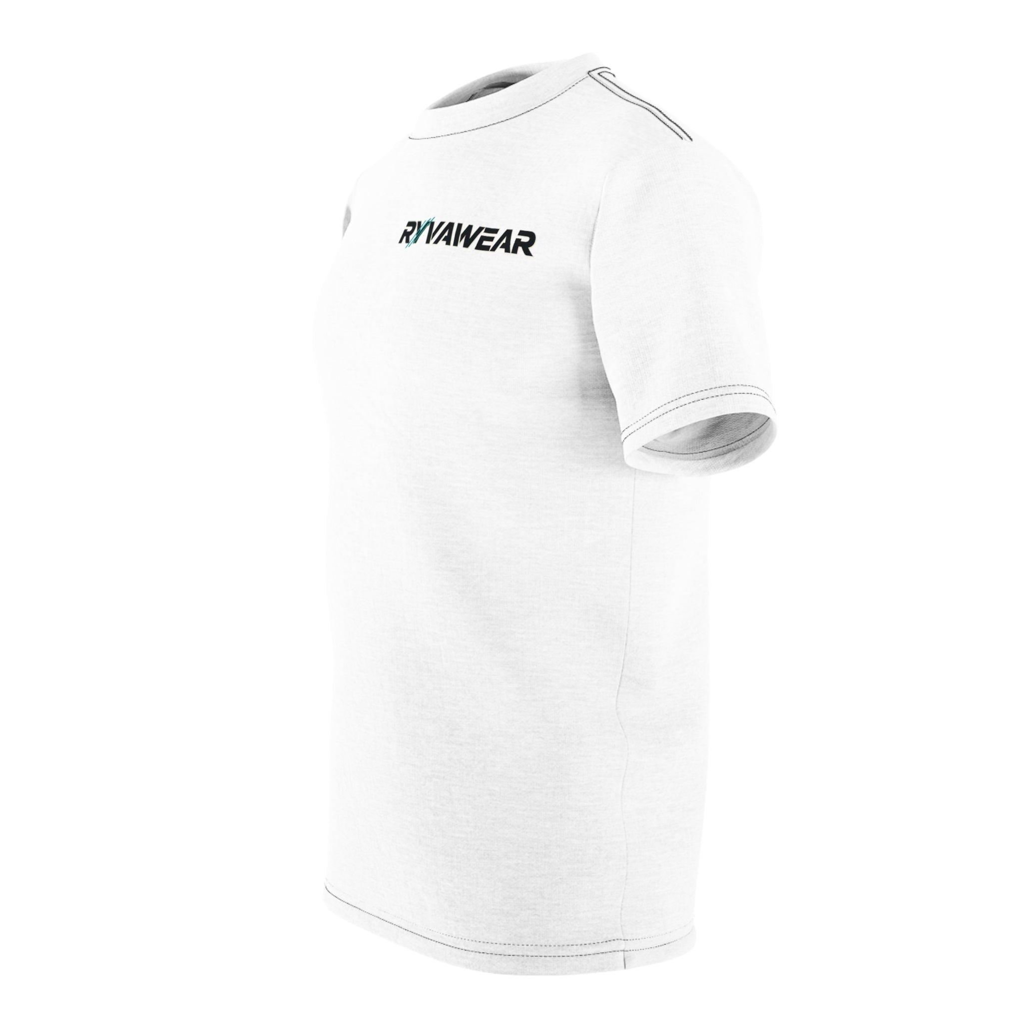 RYVAWEAR Logo Tee — Minimalist Chest Print Cotton T‑Shirt