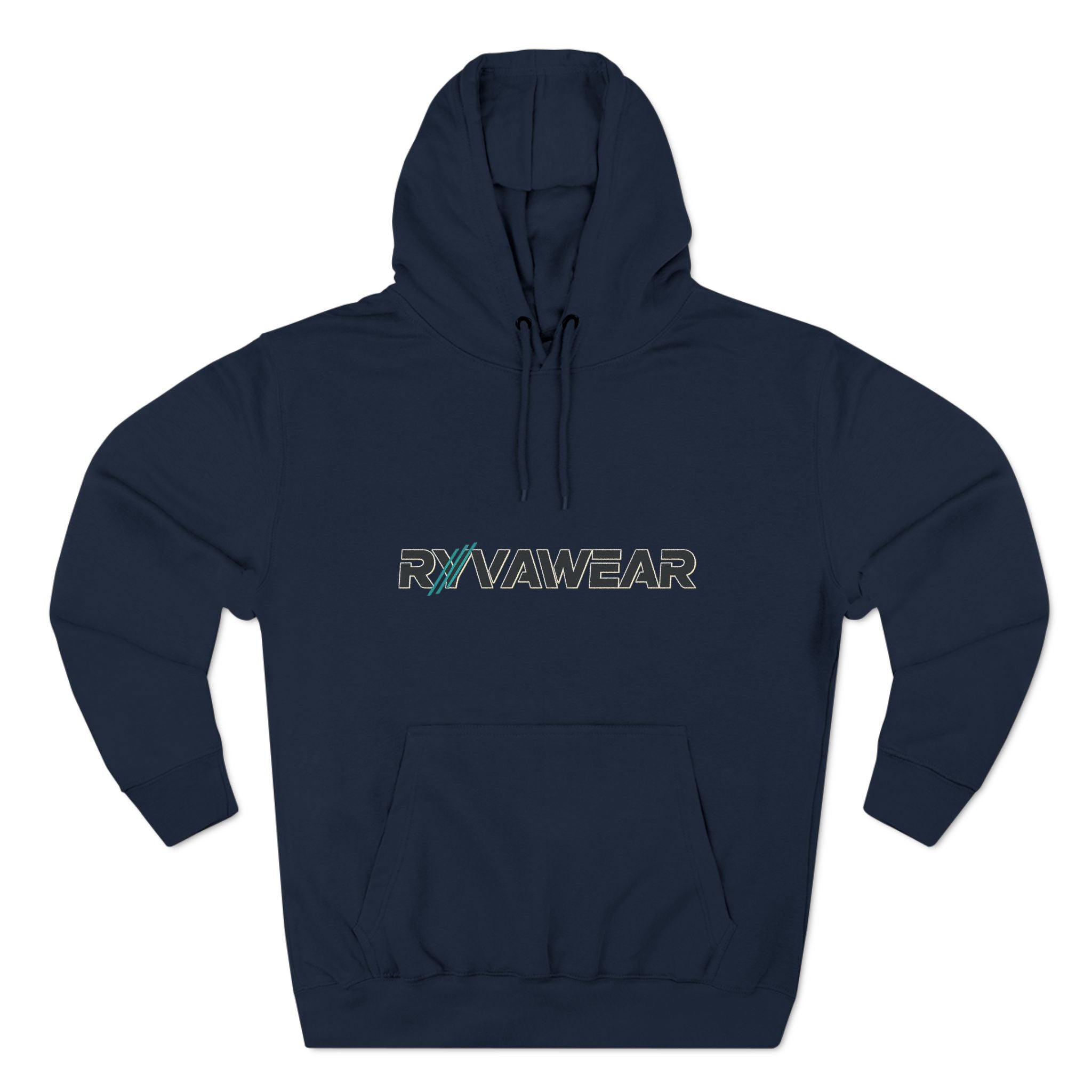 RYVAWEAR Logo Hoodie — Minimal Branded Fleece Pullover